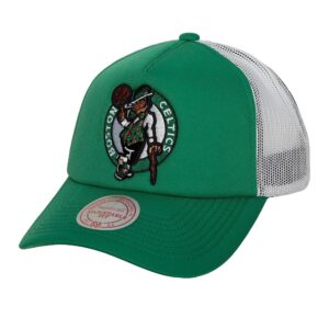 Mitchell & Ness Off The Backboard Trucker Snapback Boston Celtics Chapeau Vert 732166