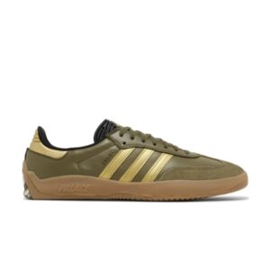 Palace x adidas Puig Samba Baskets Or Olive HQ6100