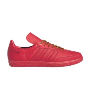 Baskets Pharrell x adidas Samba Human Race Rouge Gris IE7297