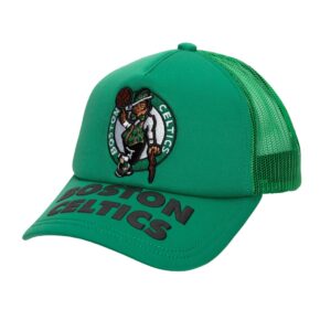 Mitchell & Ness Puff The Magic Trucker Snapback HWC Boston Celtics Chapeau Vert 732170