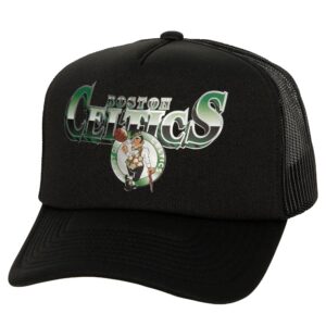 Mitchell & Ness Rock On Trucker Boston Celtics Chapeau Crème 732162