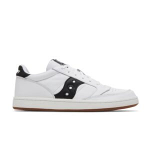 Baskets Saucony Jazz Court Blanc Noir S70555 5