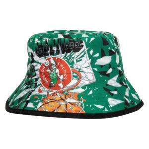 Panama Shattered Big Face HWC Boston Celtics Chapeau Seau Crème 735714