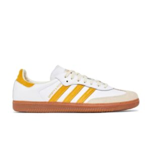 Baskets Sporty & Rich x adidas Samba OG Blanc Bold Or IF5661