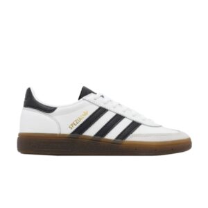 Baskets adidas Handball Spezial blanc noir en gomme IE3403