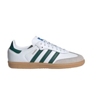 adidas Samba OG Big Kid Blanc Collegiate Vert Gomme IE1331