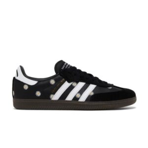 Atmos x FACE x adidas Samba OG Baskets à marguerites brodées Noir H03848