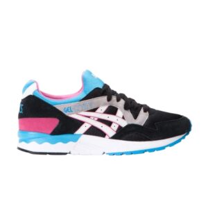 Baskets Asics Gel Lyte 5 Noir Rose Vert H508L 9001