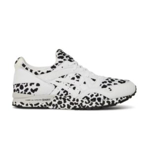 Baskets Comme des Garçons SHIRT x Asics Gel Lyte 5 White Leopard Green 1201A735 100