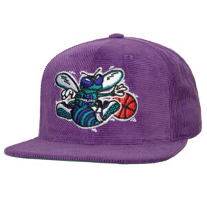 Mitchell & Ness All Directions Snapback HWC Charlotte Hornets Chapeau Violet 738994