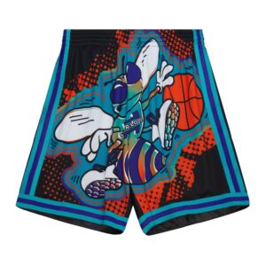 Mitchell & Ness Short Big Face 7.0 Fashion Charlotte Hornets Noir/Turquoise 740780