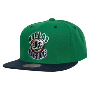 Mitchell & Ness Breakthrough Snapback HWC Dallas Mavericks Chapeau Vert 741560