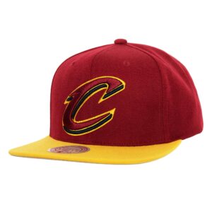 Casquette Mitchell & Ness Core Basic Snapback Cleveland Cavaliers Vert 741275
