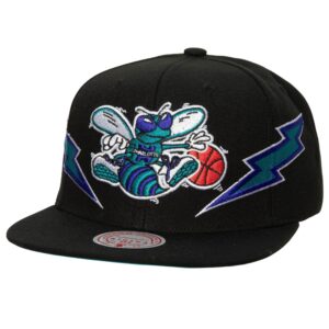 Chapeau Mitchell & Ness Double Trouble Snapback HWC Charlotte Hornets Noir 739012