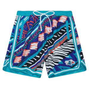 Mitchell & Ness Game Day Pattern Charlotte Hornets Short Multi 741315