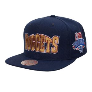 Mitchell & Ness Just Don Draft Snapback HWC Denver Nuggets Chapeau Noir 743461