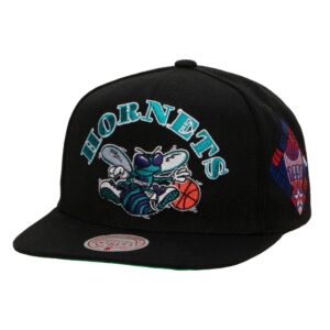 Chapeau Mitchell & Ness My Squad Snapback HWC Charlotte Hornets Noir 739619