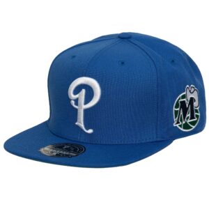 Mitchell & Ness My Towns Politics Chapeau ajusté HWC Dallas Mavericks Orange 742076
