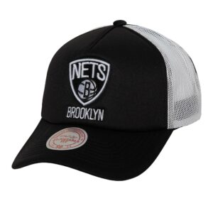 Mitchell & Ness Off The Backboard Trucker Snapback Brooklyn Nets Chapeau Noir 737706