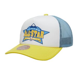 Mitchell & Ness Party Time Trucker Snapback HWC Denver Nuggets Chapeau Jaune 743538