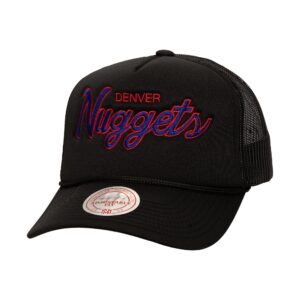 Mitchell & Ness Script Trucker HWC Denver Nuggets Chapeau Noir 743507