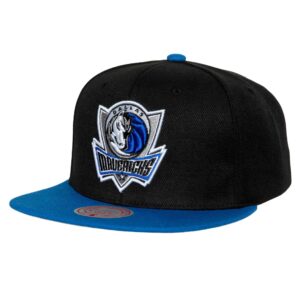 Casquette Mitchell & Ness Side Core 2.0 Snapback Dallas Mavericks Noir 741628