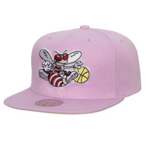 Mitchell & Ness So Fresh Snapback HWC Charlotte Hornets Chapeau Rose 739007