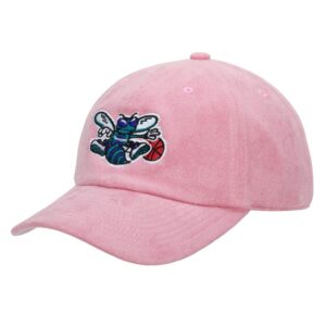 Mitchell & Ness Chapeau Strapback HWC Charlotte Hornets Rose 739647