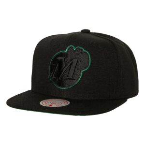 Mitchell & Ness TC Bottoms Snapback HWC Dallas Mavericks Chapeau Noir 741539