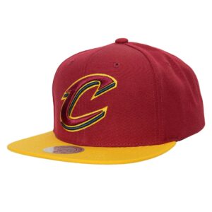 Mitchell & Ness Team 2 Tone 2.0 Snapback Cleveland Cavaliers Chapeau Rouge 741266