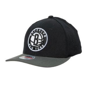 Mitchell & Ness Team 2 Tone 2.0 Stretch Snapback Brooklyn Nets Chapeau Noir 737445