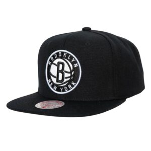 Casquette Mitchell & Ness Team Ground 2.0 Snapback Brooklyn Nets Noir 737551