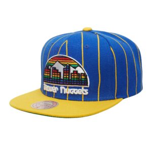 Mitchell & Ness Team Pin Snapback HWC Denver Nuggets Chapeau Violet 743157