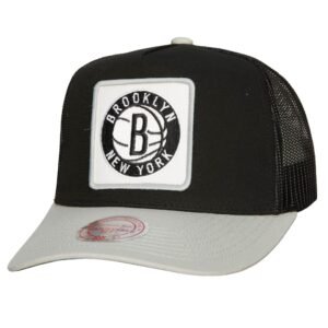 Mitchell & Ness Truck It Trucker Snapback Brooklyn Nets Chapeau Noir 738022