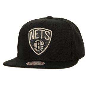 Mitchell & Ness Watch Me Shine Snapback Brooklyn Nets Chapeau Noir 737452