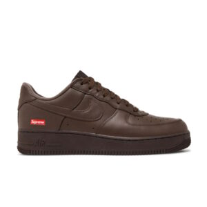 Supreme x Nike Air Force 1 Low Box Logo – Baroque Marron Jaune CU9225 200