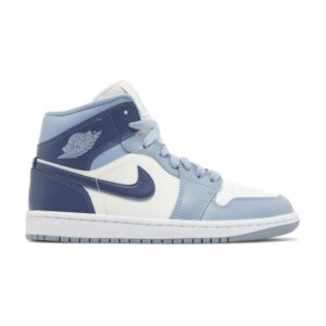 Femme Air Jordan 1 Mid Diffused Bleu Bleu BQ6472 140