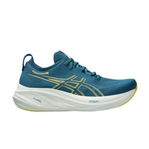 Asics Gel Nimbus 26 Soirée Sarcelle Moutarde Légère 1011B926 001-1