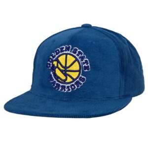 Mitchell & Ness All Directions Snapback HWC Golden State Warriors Chapeau Bleu 744664