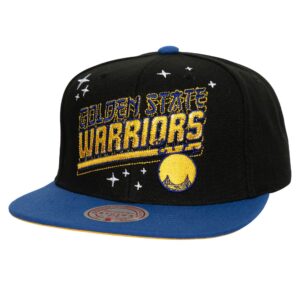 Casquette de Baseball Mitchell & Ness Anime Snapback HWC Golden State Warriors chapeau noir 744730