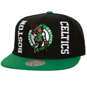 Mitchell & Ness Banners Up Snapback Boston Celtics Chapeau Noir 746445