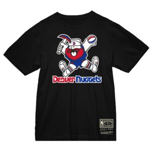 Mitchell & Ness Basic Logo 2 Tee Denver Nuggets T-Shirt Noir Noir 744215