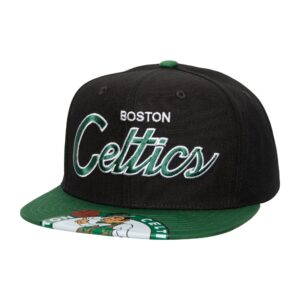 Chapeau Mitchell & Ness Big Mouth Snapback Boston Celtics Noir 746258