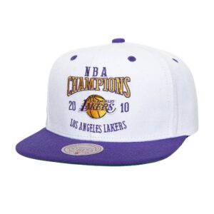 Casquette Mitchell & Ness Champ Series Snapback Los Angeles Lakers Blanc 749722