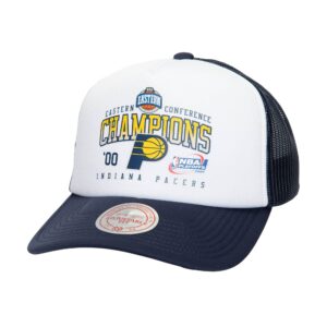 Mitchell & Ness Champions Trucker Indiana Pacers Chapeau Blanc 748506