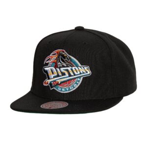 Mitchell & Ness Conference Patch Snapback HWC Detroit Pistons Chapeau Noir 743670