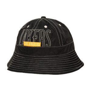 Panama Mitchell & Ness Contrast 6 HWC Los Angeles Lakers Chapeau Bob Noir 745691