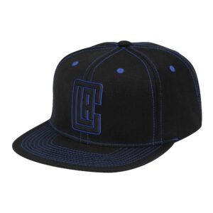 Mitchell & Ness Contrast Stitch Snapback Los Angeles Clippers Chapeau Violet 748603