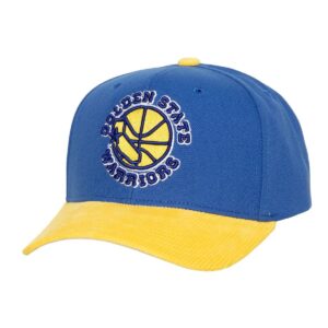 Mitchell & Ness Cord Pro Snapback HWC Golden State Warriors Chapeau Vert 744519