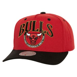 Mitchell & Ness Crown Jewels Pro Snapback HWC Chicago Bulls Chapeau Rouge 746430